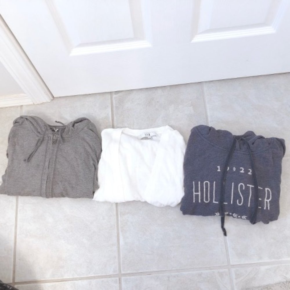 Hoodie and Cardigan Bundle (Size Small)